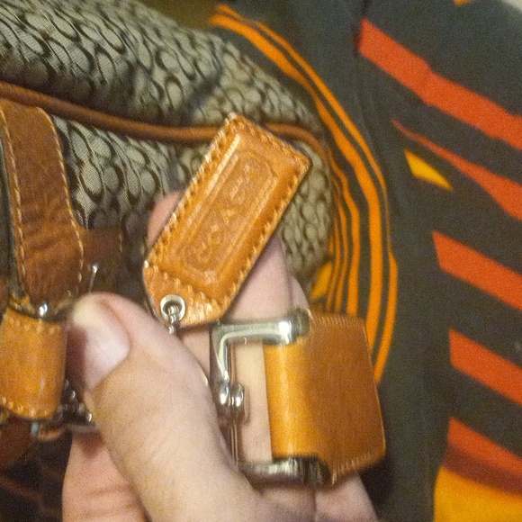 Coach signature canvas and leather business bag - Picture 8 of 11